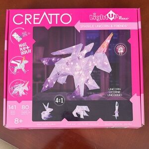 Sparkle Unicorn 3D LED Puzzle — Pink